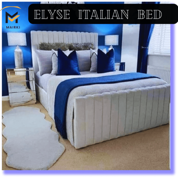 Elyse Italian Modern Chesterfield Bed Frame: UK Bed Frames