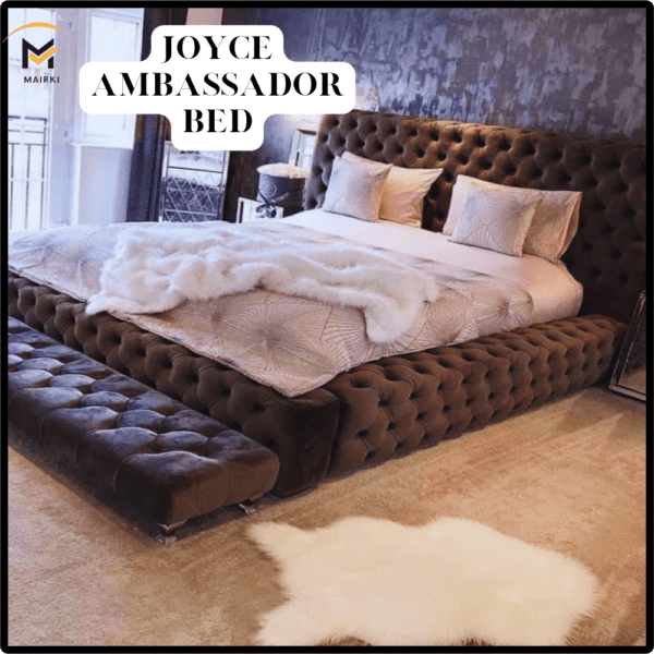 Joyce Ambassador Bed: Elegant Upholstered UK Bed Frames