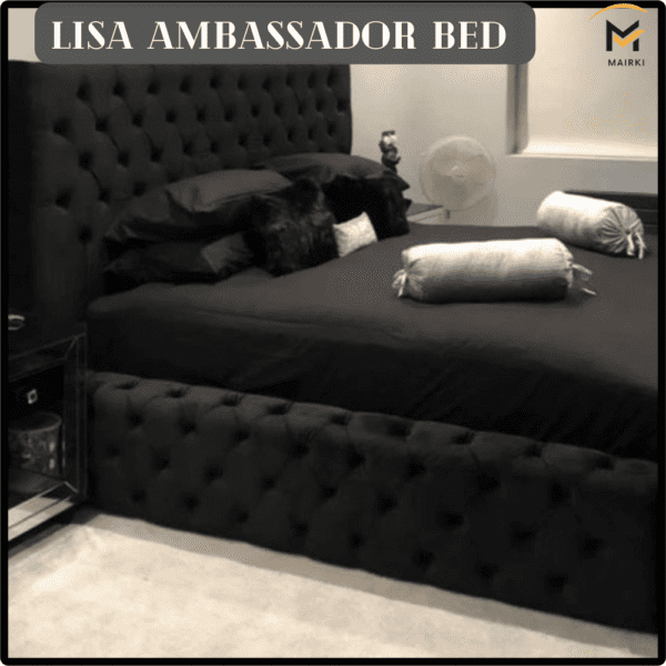 Lisa Ambassador Bed Frame: Luxury Upholstered UK Beds