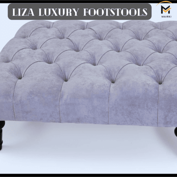 Liza Luxury Footstools - Chesterfield Design