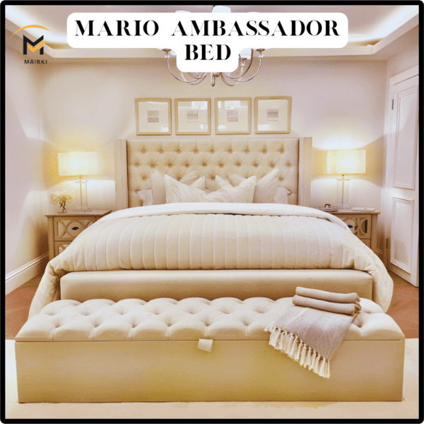 Mario Ambassador Bed: Luxury & Elegant UK Bed Frames