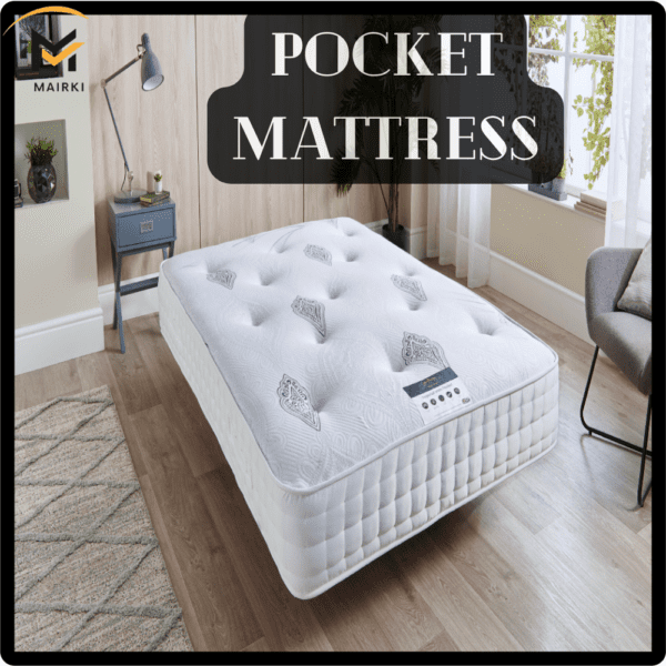 Wylie Imperial 2000 Pocket Mattress: Spring Firm UK Mattress