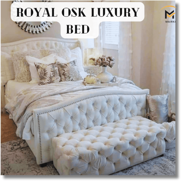 Royal Osk Luxury Bed UK with Storage Solution