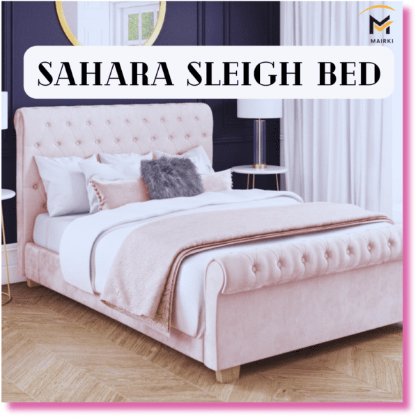 Sahara Sleigh bed: Sophisticated & Elegant UK Bed Frames