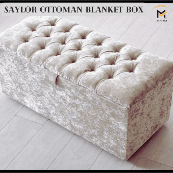 Saylor Ottoman blanket Box: Unique and Stylish UK Box