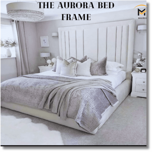 The Aurora Bed Frame: Upholstered UK Bed Frames