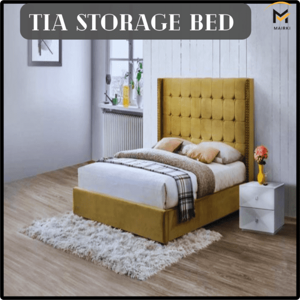 Tia Storage Bed Frame: Contemporary UK Bed Frame Design