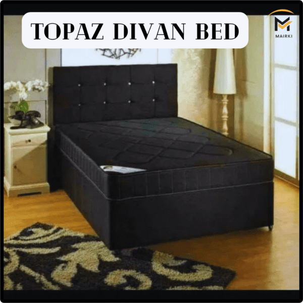 Topaz Divan Bed: Upgraded Classic Divan UK Bedframes