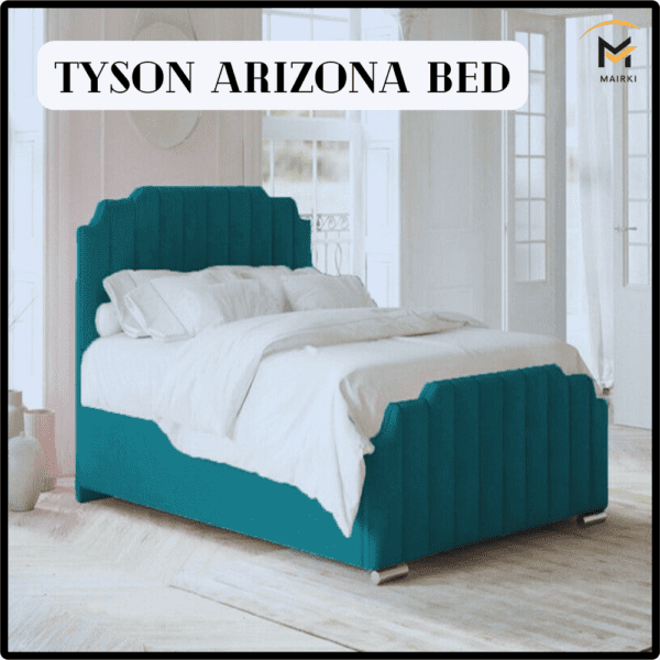 Tyson Arizona Bed: Upholstered Rich Leather UK Bed Frames